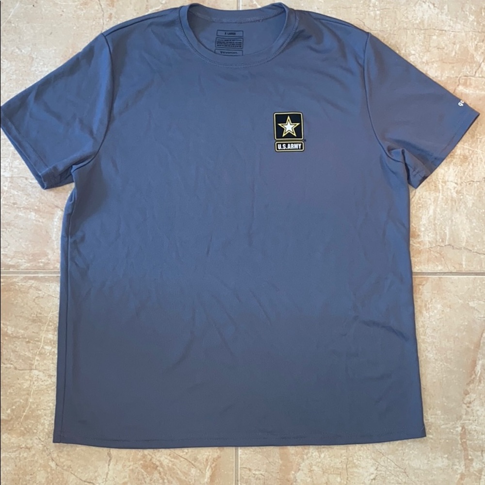 Army gray athletic shirt